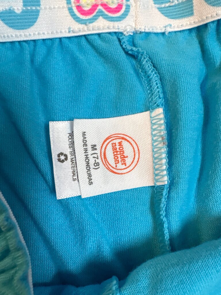 Wonder Nation Girls' Turquoise Shorts