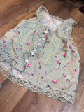 Floral Cotton Sleeveless Top