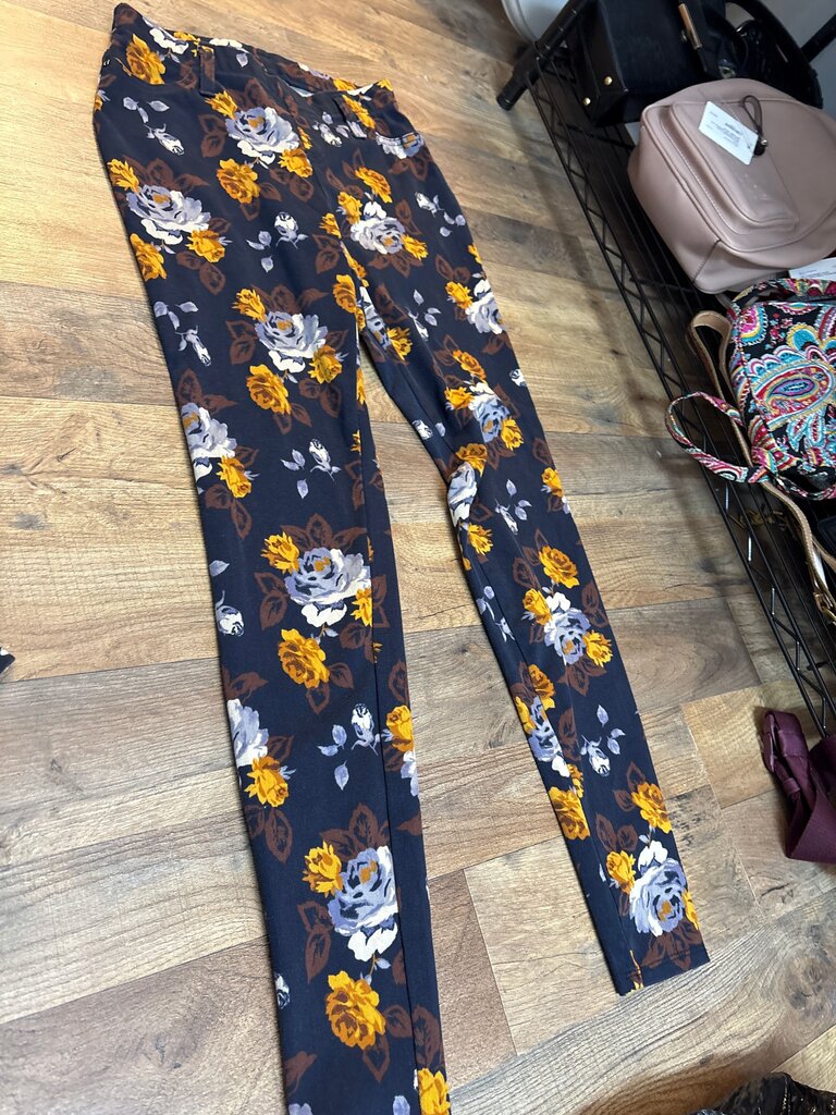 Faded Glory Floral Print Pants