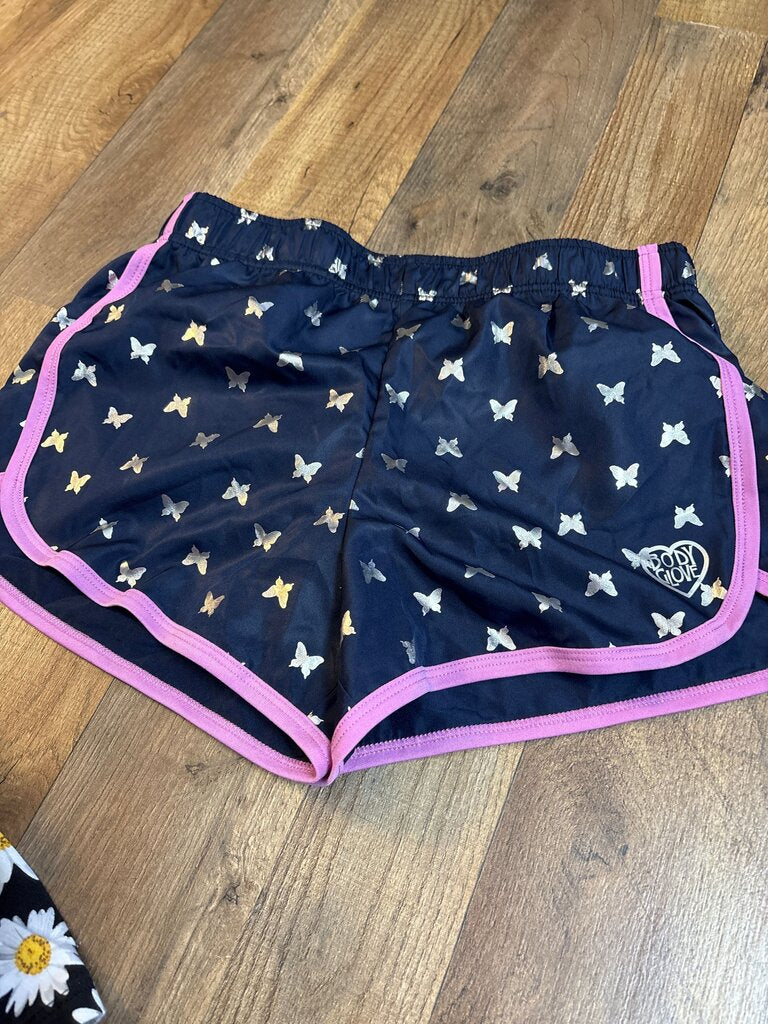 Body Glove Girls' Butterfly Print Shorts