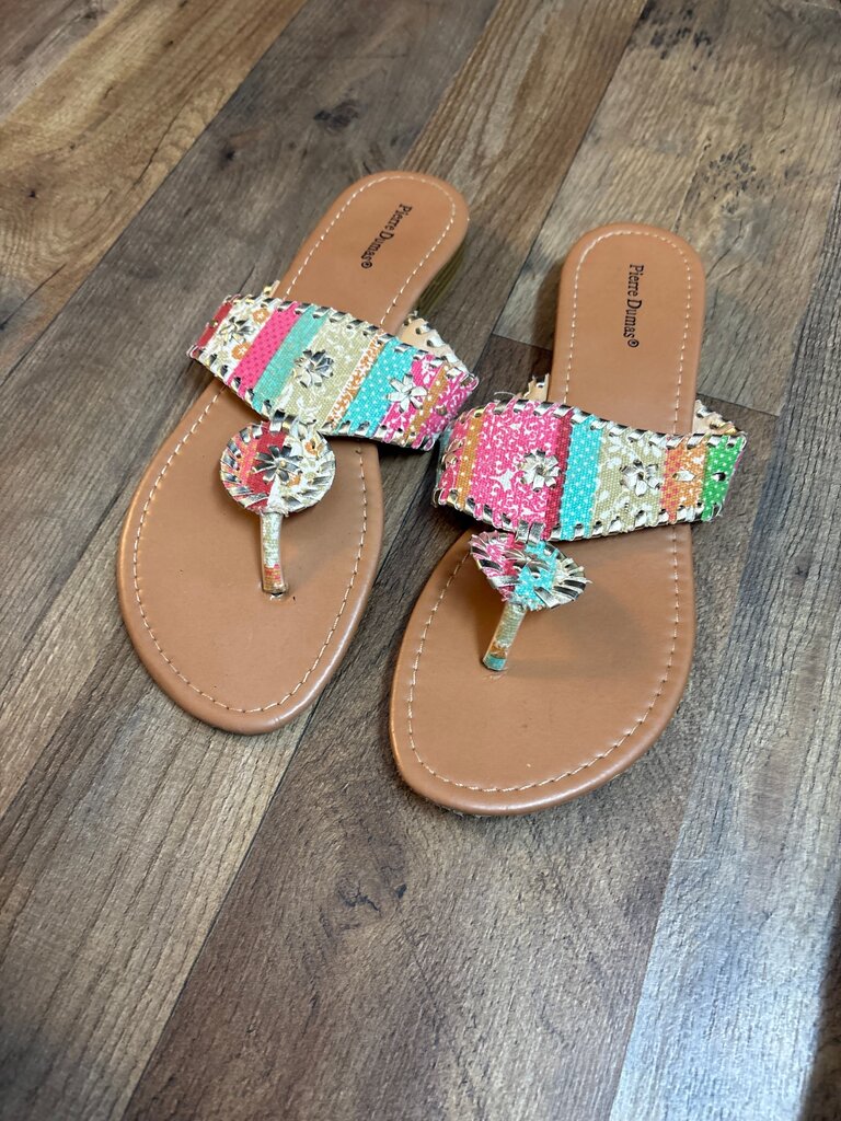 Colorful Women's Flip Flops