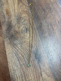Gold Chain Necklace with Charming Pendant