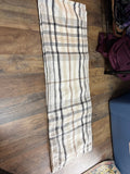 Plaid Cotton table cloth