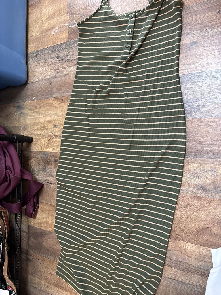 No Boundaries Striped Dress