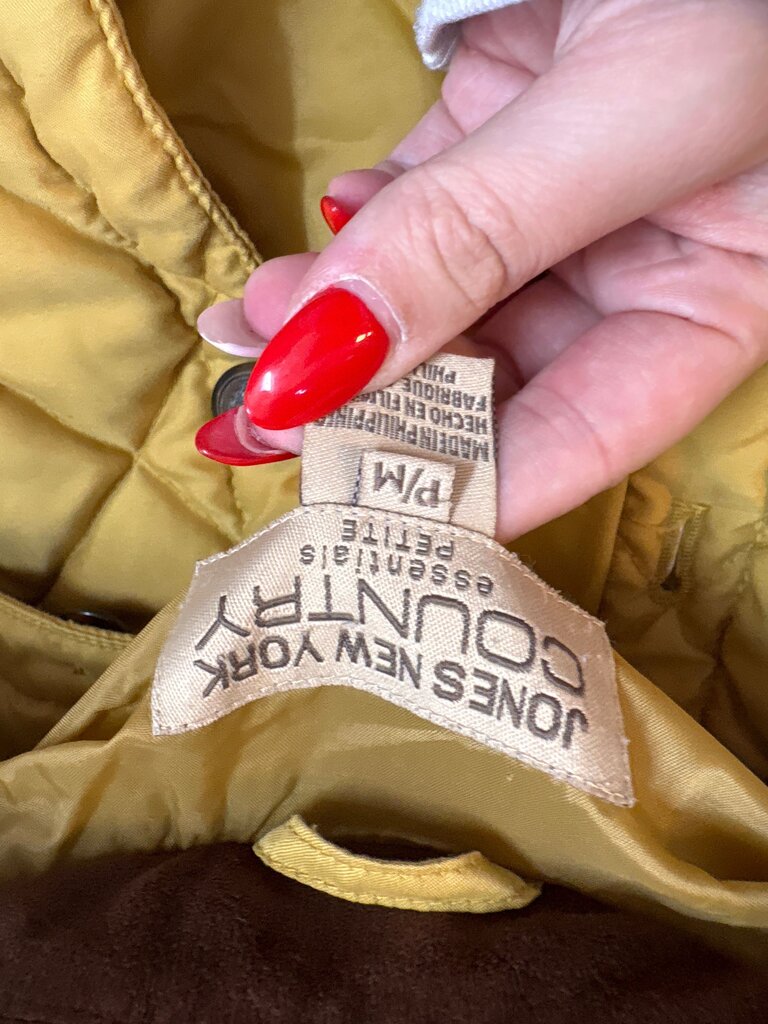 Jones New York Quilted Jacket