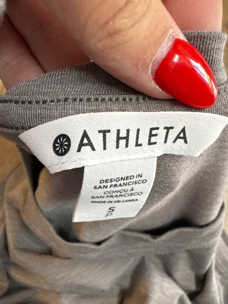 Athleta Gray Sleeveless Top