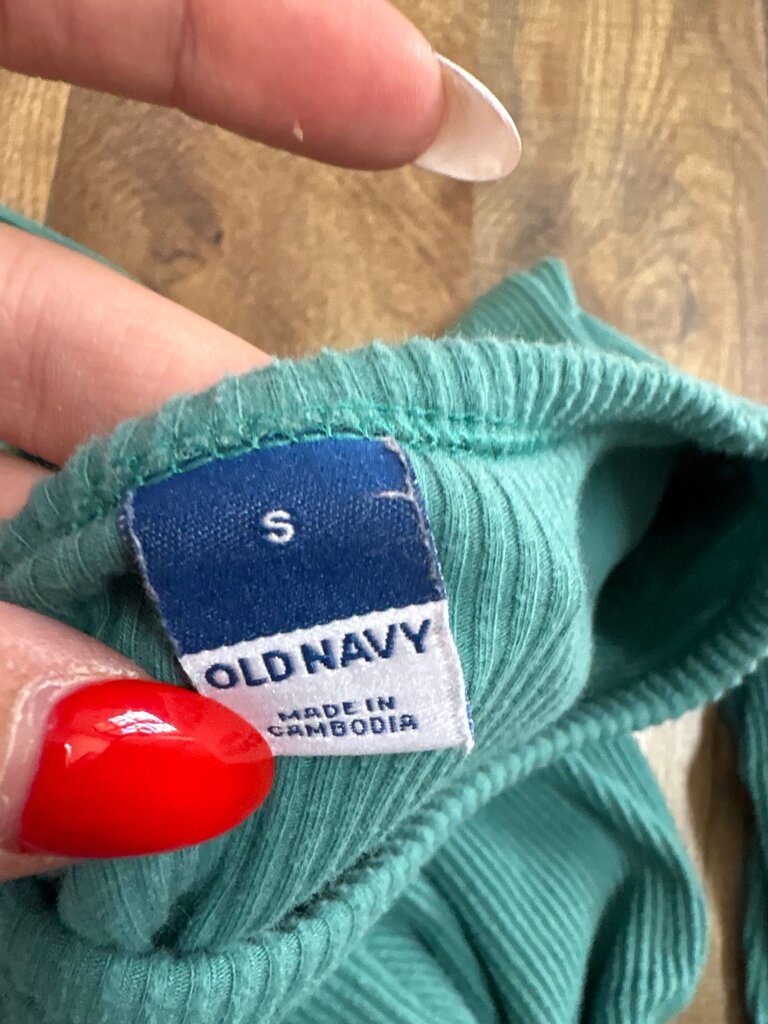 Old Navy Long Sleeve Ribbed Top