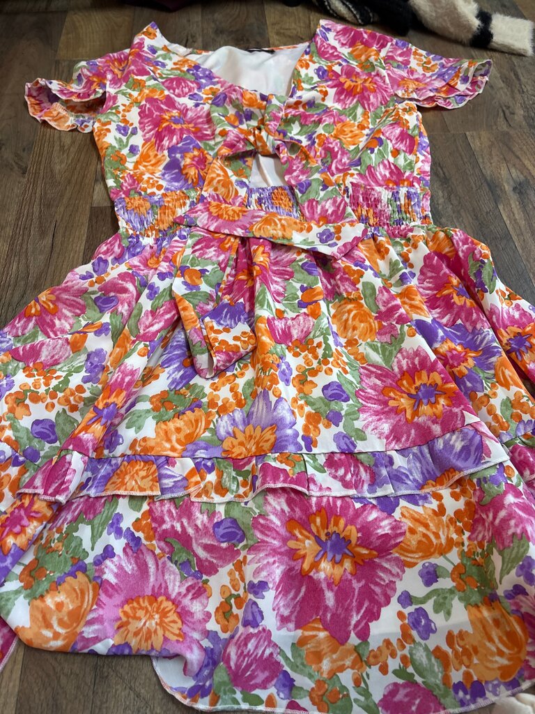 PrettyGarden Floral Print Dress
