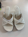 A New Day Women’s White Heeled Sandals