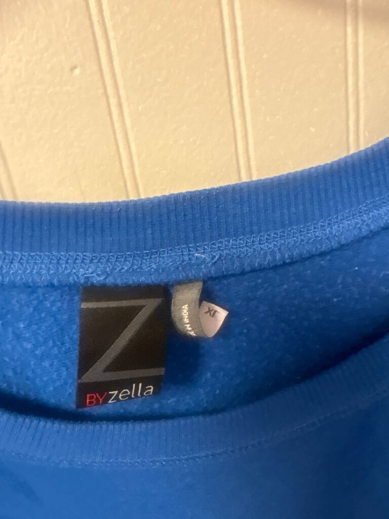Zella Blue Long Sleeve Top