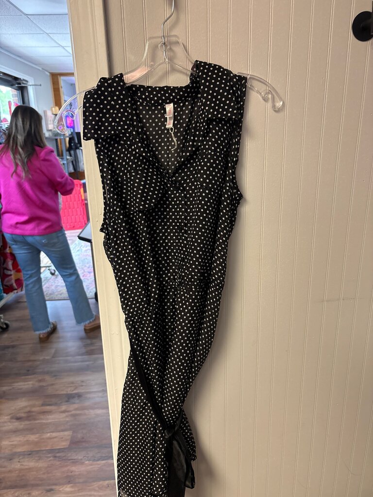 Xhilaration Polka Dot Jumpsuit