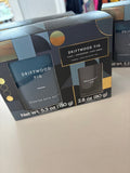 Driftwood Fig Candle and Bath Salts Gift Set