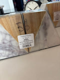 Threshold Wood and Marble Bookends