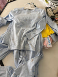 Cloud Island Blue Pajama Set for Kids