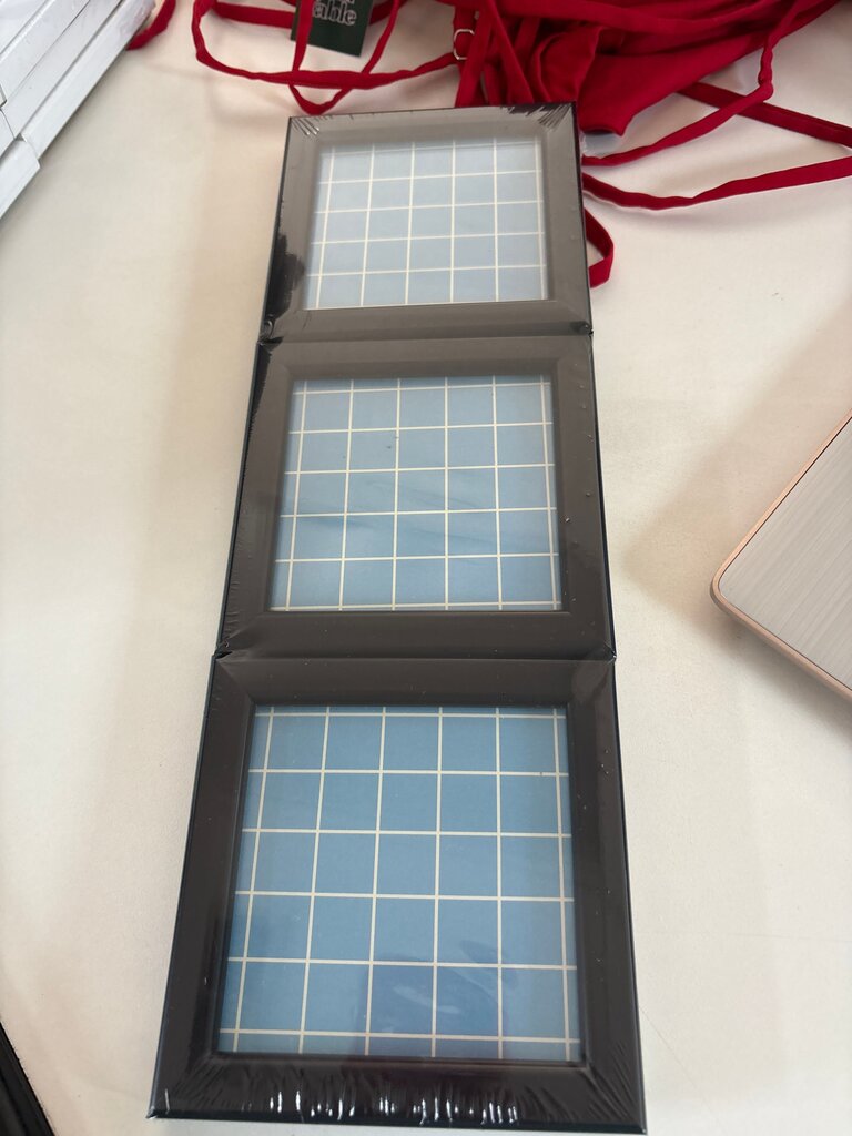 Black Triple Frame Collage Photo Frame