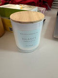 Balance Amber & Moss Scented Candle