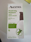 Aveeno Positively Radiant Daily Moisturizer with SPF 15