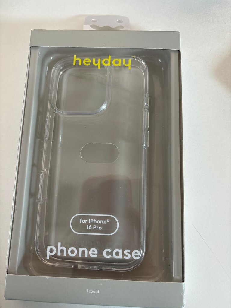 Heyday Clear Phone Case for iPhone 16 Pro