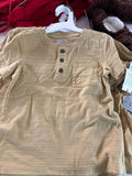 Cat & Jack Kids Short Sleeve Henley Shirt