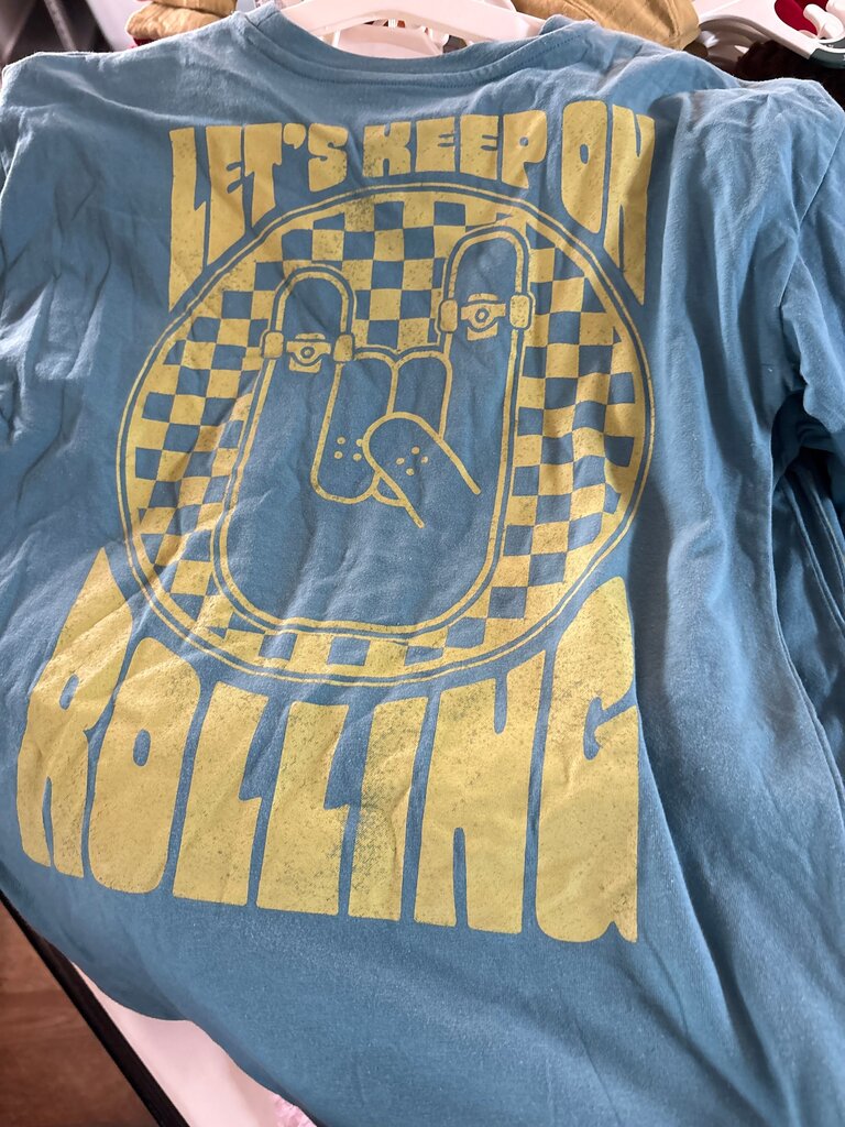 Let's Keep On Rolling Graphic Tee