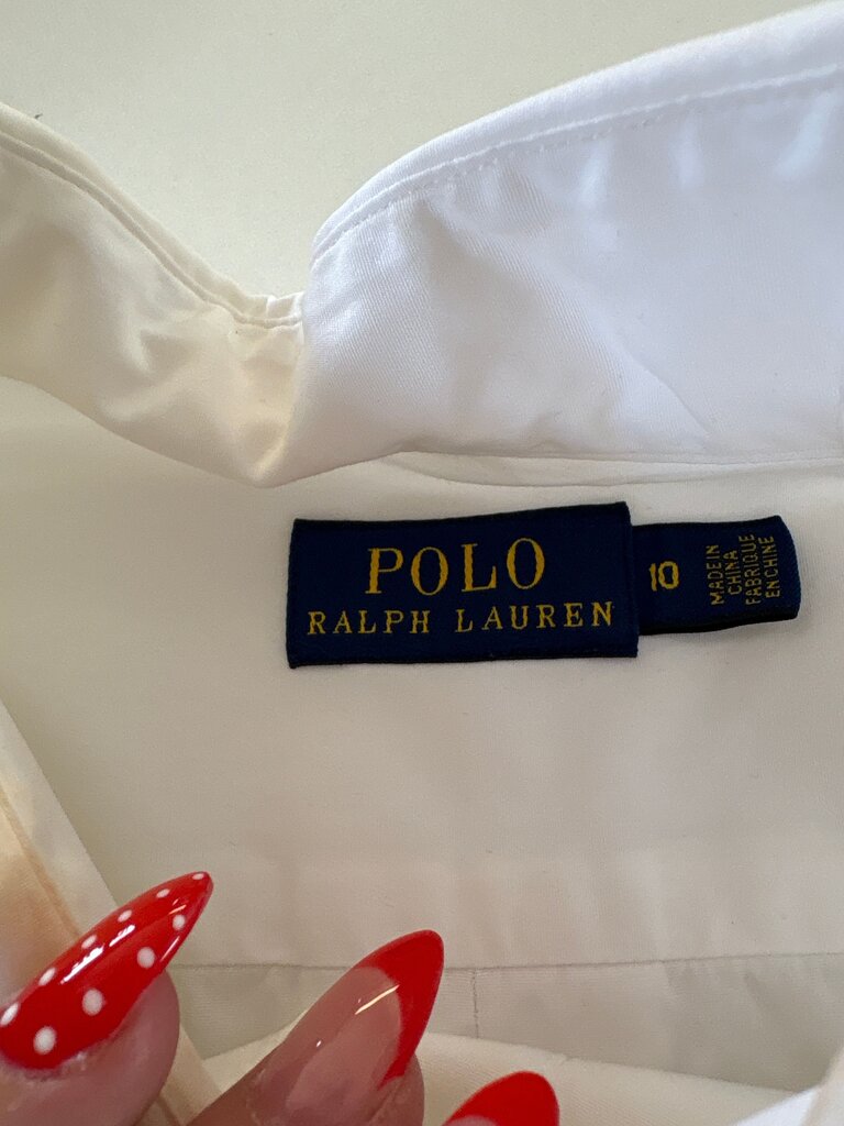 Polo Ralph Lauren White Dress Shirt