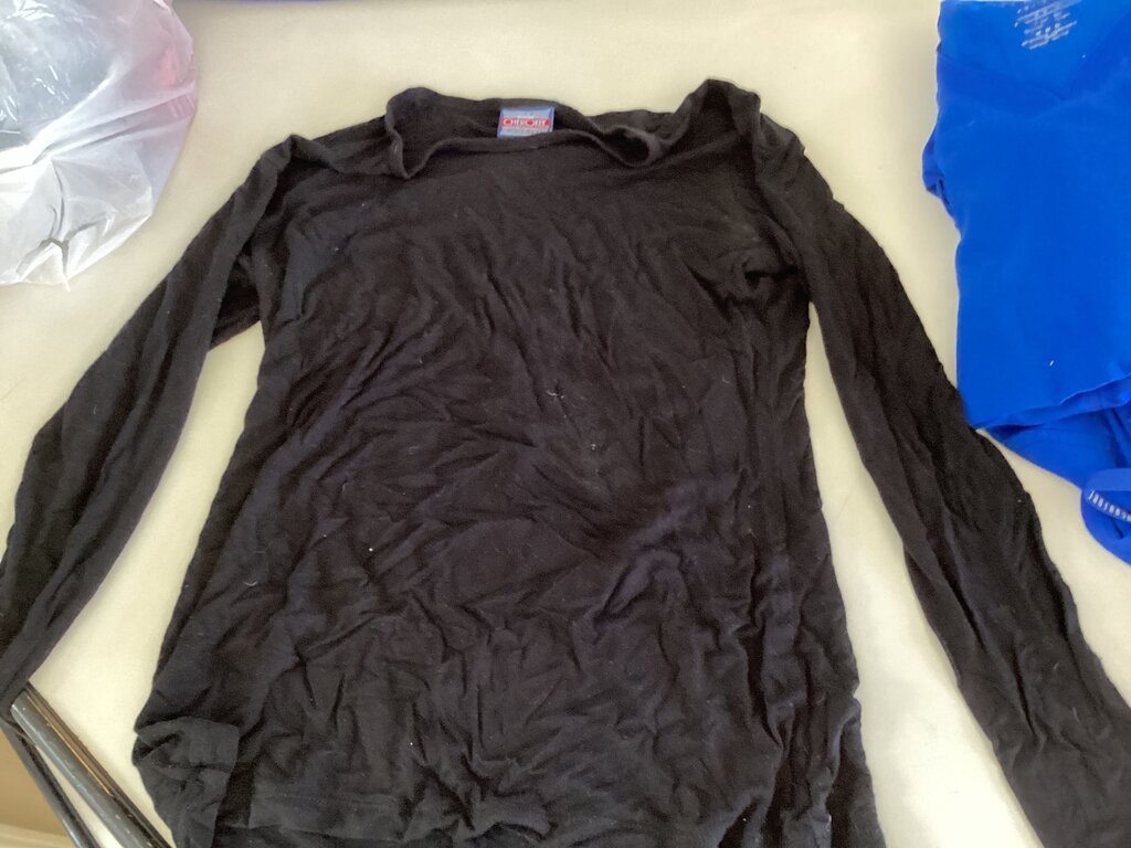 Cherokee Long Sleeve Black T-Shirt
