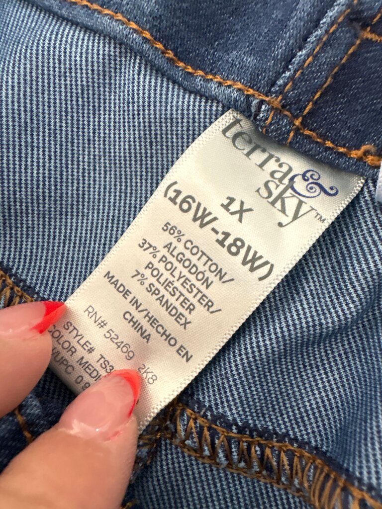 Terran & Sky Women's Denim Pants