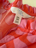 TIME AND TRU Floral Tiered Dress