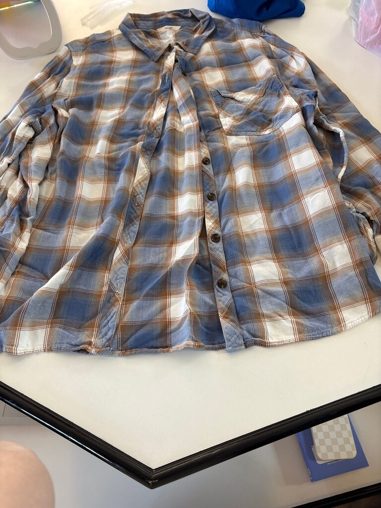 Terra & Sky Flannel Shirt