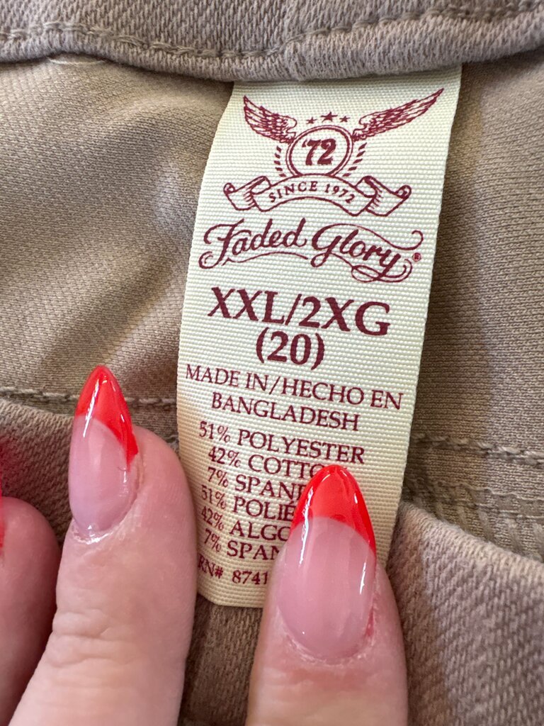 Faded Glory Women's Plus Size Pants