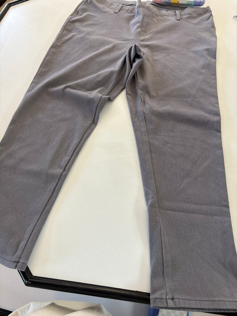 Faded Glory Women's 2X Gray Pants