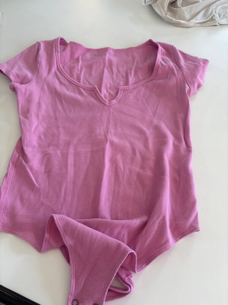 Pink Short Sleeve Top