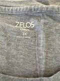 Zelos Sweat Now Wine Later Graphic Tee