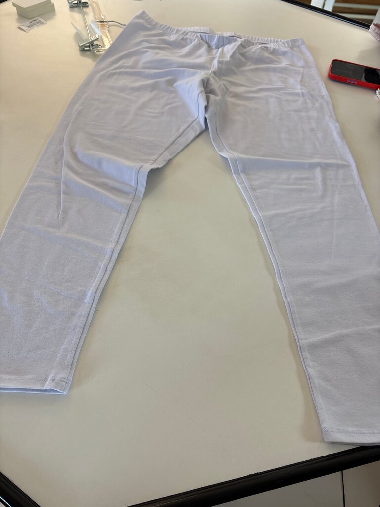 Stretch Is Comfort Women's 2X White Pants