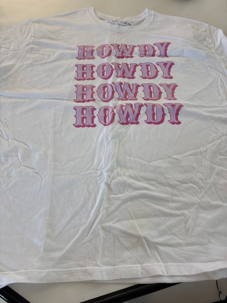 Lotus Fashion Howdy Graphic Tee