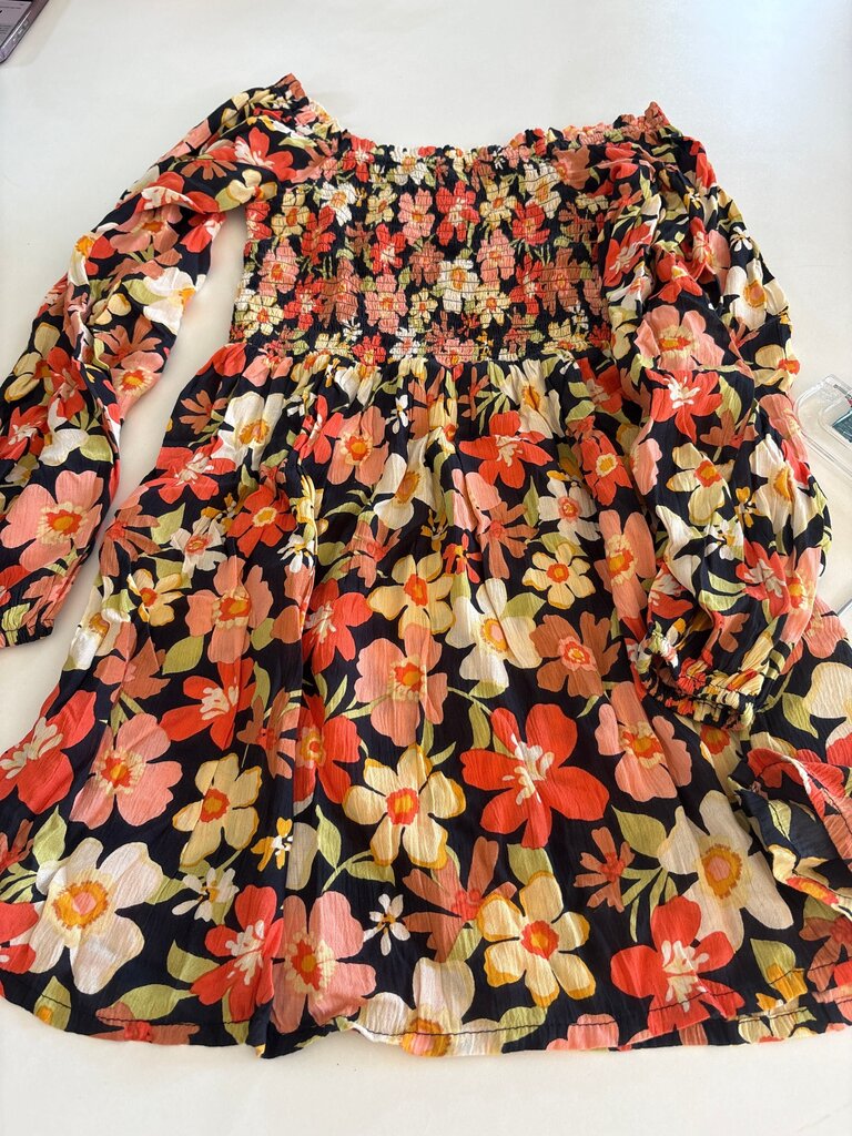 Billabong Floral Off-Shoulder Dress