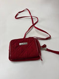 Vera Bradley Red Quilted Crossbody Bag