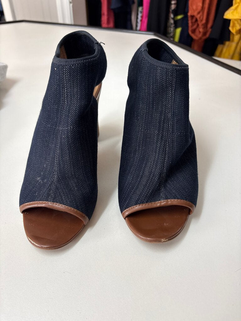 Franco Sarto Open-Toe Booties