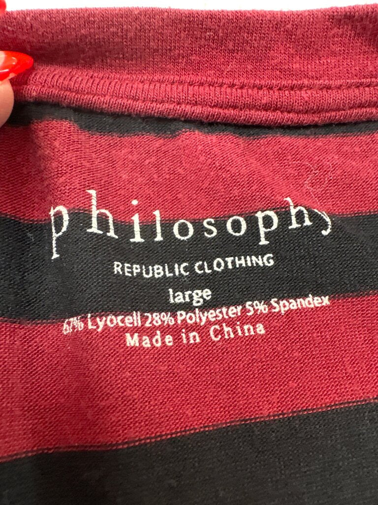 Philosophy Republic Clothing Large Striped Top