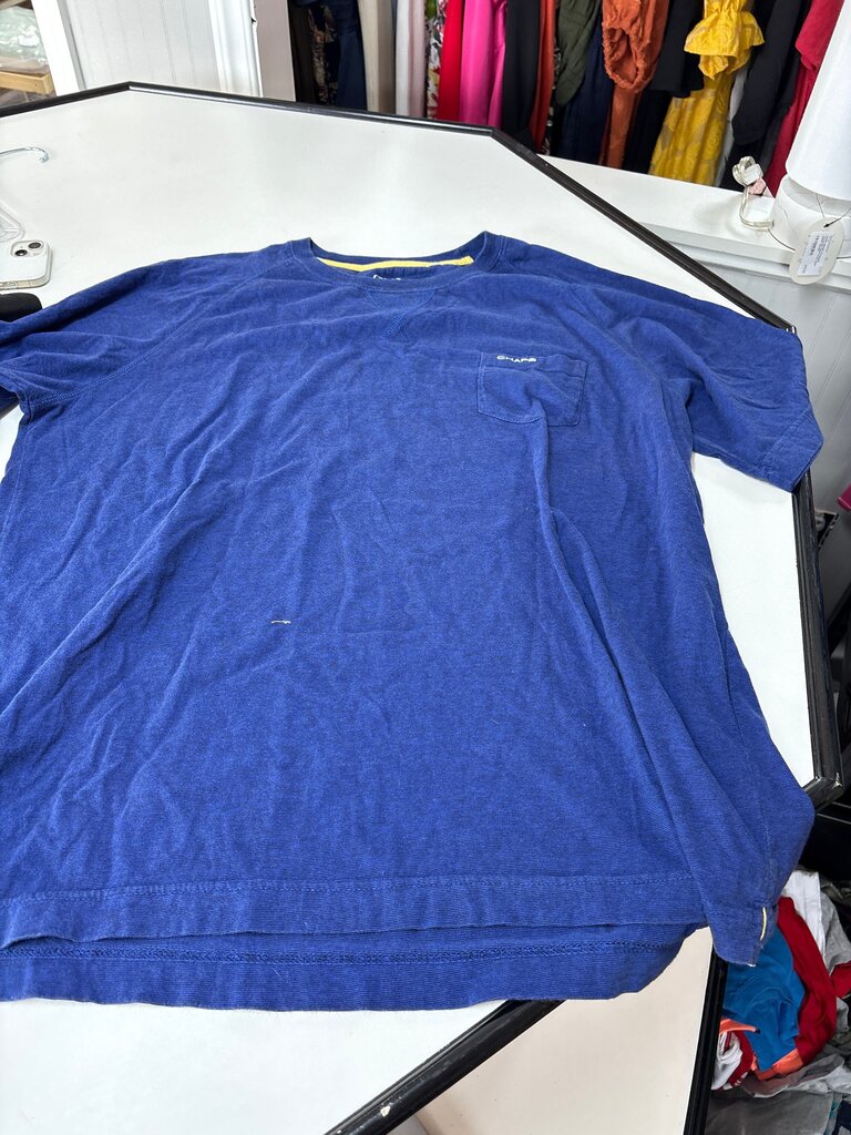 Chaps Sport Blue Cotton T-Shirt