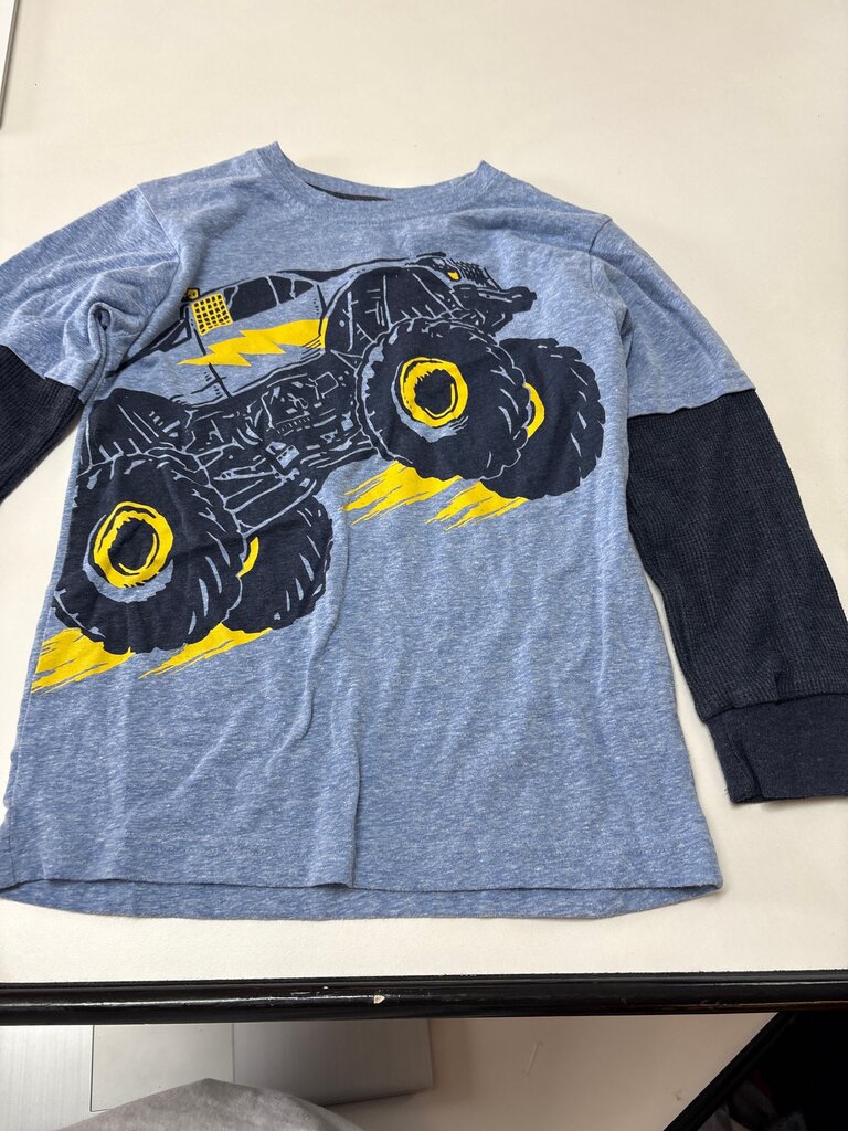 Monster Truck Long Sleeve T-Shirt for Kids