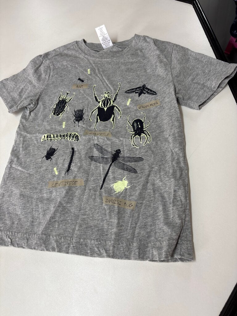 Gymboree Kids Gray Insect Graphic T-Shirt