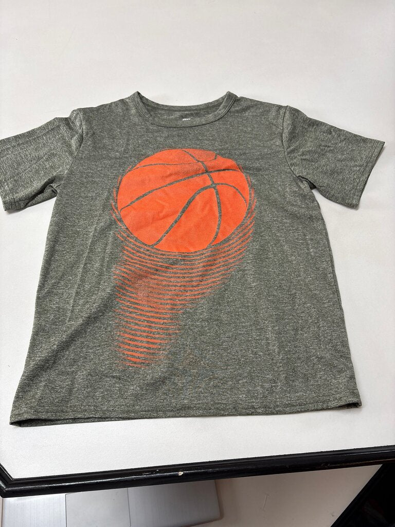 Sport Graphic T-Shirt with Basketball Design