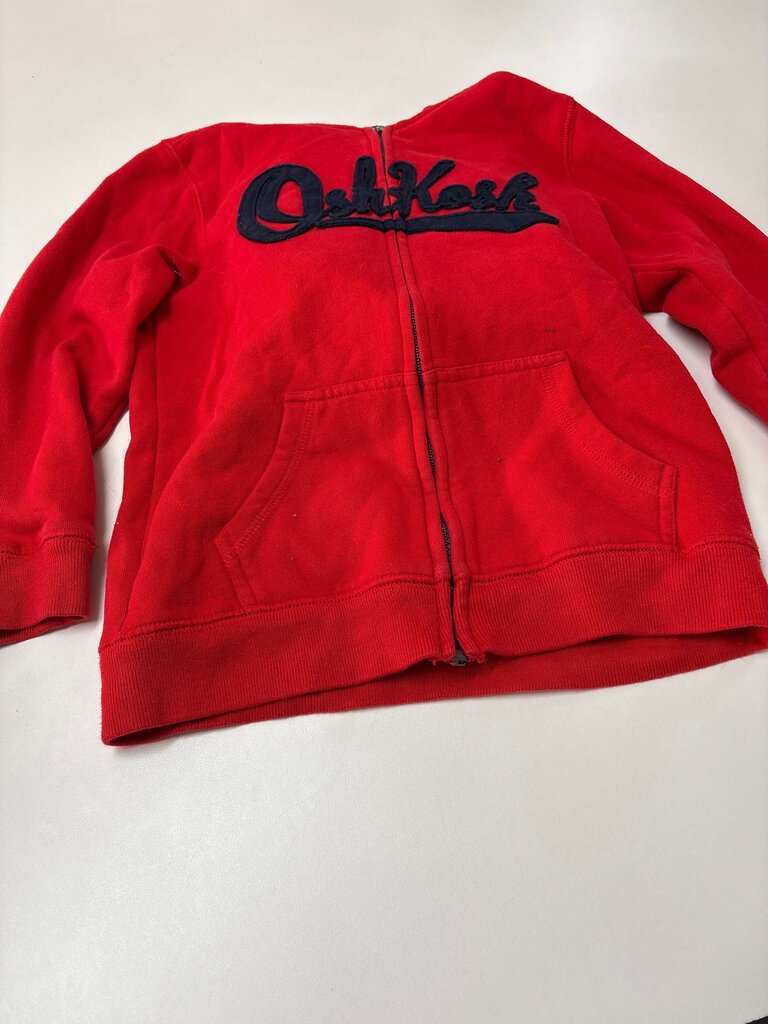 OshKosh B'gosh Red Zip-Up Hoodie