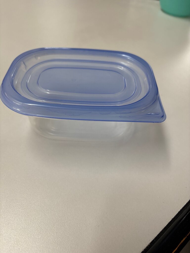 Plastic Food Storage Container with Lid