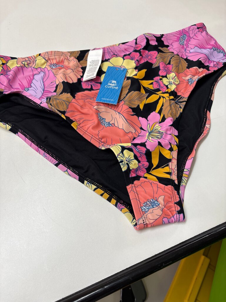 Cupshe Floral Print Bikini Bottom