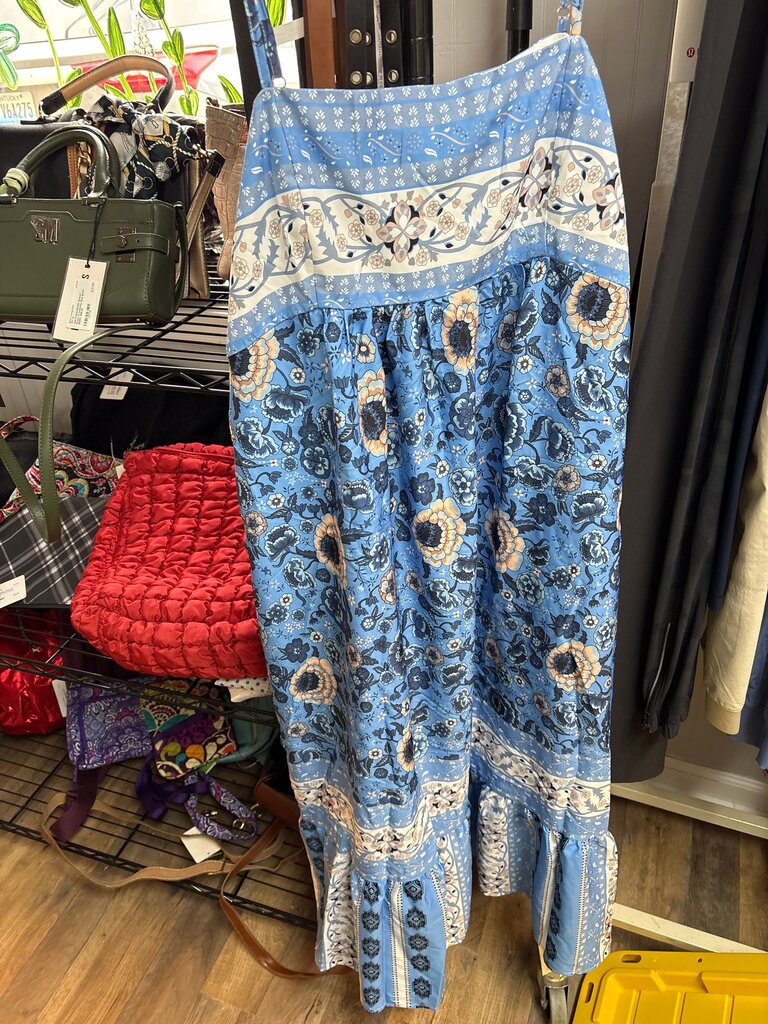 Floral Print Maxi Dress