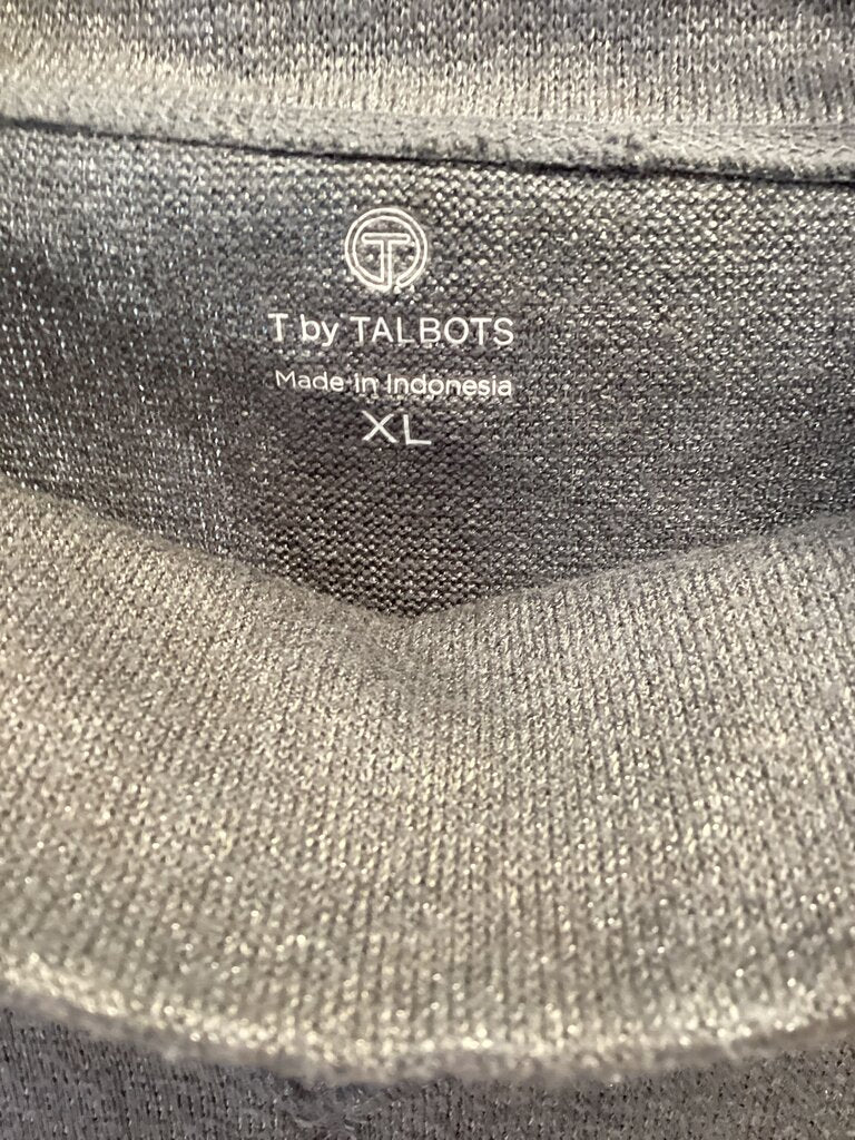 T by Talbots Gray Long Sleeve Top