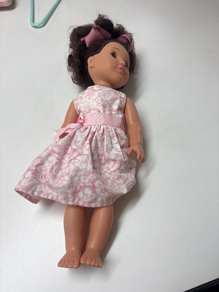 Fashion Doll in Pink Dress