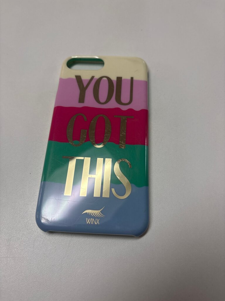 Colorful Phone Case with Inspirational Text